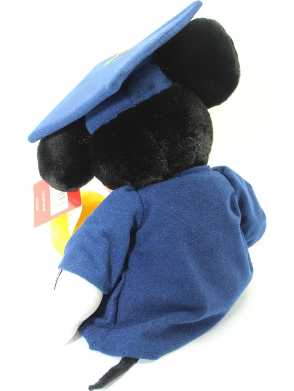 VTG 2000 Walt Disney GRAD 00 MICKEY Graduation Cap & Gown Costume Animal Plush